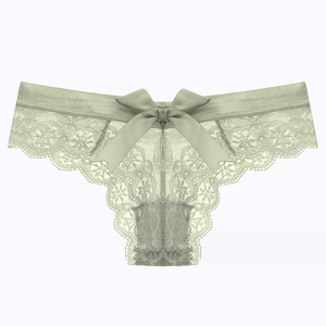 Pronto per la spedizione di un pezzo di Design da <span class=keywords><strong>donna</strong></span> triangolo biancheria intima brasiliana in puro cotone pizzo perizoma maglia biancheria intima - Product Image 5