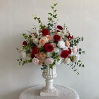 Y-P034 Nuevos Diseños de Alta Calidad, Bola de Flores Artificiales Personalizadas, Flores para el Pasillo de Boda, Centro de Mesa para Boda, Decoración