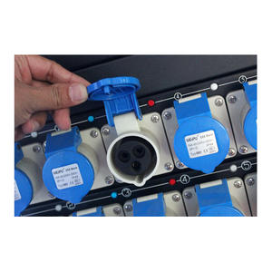 Distributor Daya Ava Stage Power Waterproof 63A 3 Fase DMX512, Distributor Daya 12 Saluran - Product Image 4