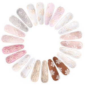 Clip para el pelo <span class=keywords><strong>de</strong></span> tela para niña, horquilla para el pelo <span class=keywords><strong>de</strong></span> tela para niña pequeña con lazo bonito - Product Image 1