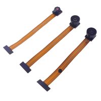Modul Kamera OV2640 2MP DVP 24Pin 0.5mm FPC Lensa 66/120/160 Derajat untuk ESP32-CAM Visi Malam 850nm