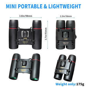 <span class=keywords><strong>Binoculares</strong></span> Ópticos Compactos de Alta Potencia 12X25, Plegables, para Observación de Aves, Observación de la Naturaleza, <span class=keywords><strong>Largo</strong></span> <span class=keywords><strong>Alcance</strong></span>, Vista Amplia, para Exteriores - Product Image 4