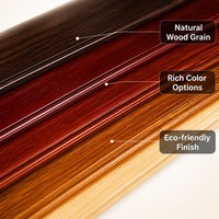 Plinthe en Bois Massif Préfinie T&G, Moulure de Plinthe, 6 Couleurs, Taille Personnalisée, Écologique, Zéro Formaldéhyde