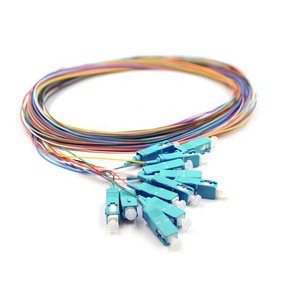 Cable de Fibra Óptica de 12 Núcleos LC SM 0.9MM con Conector SC, Colorido, 1M, para Aplicaciones 5G FTTH - Product Image 4