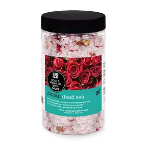 Bán Buôn Tinh Khiết Tự Nhiên Hữu Cơ Tốt Nhất Biển Chết Rose & Argan Dầu Tắm Muối