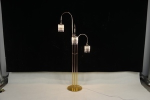 Lumière de <span class=keywords><strong>colonne</strong></span> de glace à 3 têtes pour allée de mariage, qualité supérieure, ajoute de la couleur et des points lumineux aux décorations de scène de mariage à l'étranger - Product Image 3