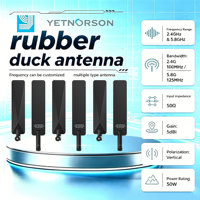Antenne WiFi externe omnidirectionnelle double bande 2.4G 5.8G à gain élevé personnalisable en caoutchouc pour routeur, point d'accès et IoT