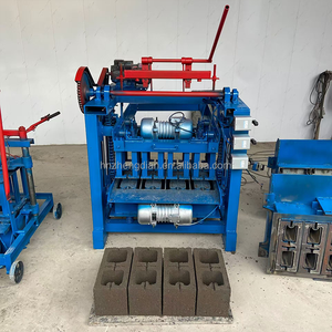 Machine à fabriquer des blocs QT4-35A, prix au Nigeria, machine manuelle à presser les briques, machine à briques <span class=keywords><strong>Hourdis</strong></span> - Product Image 5