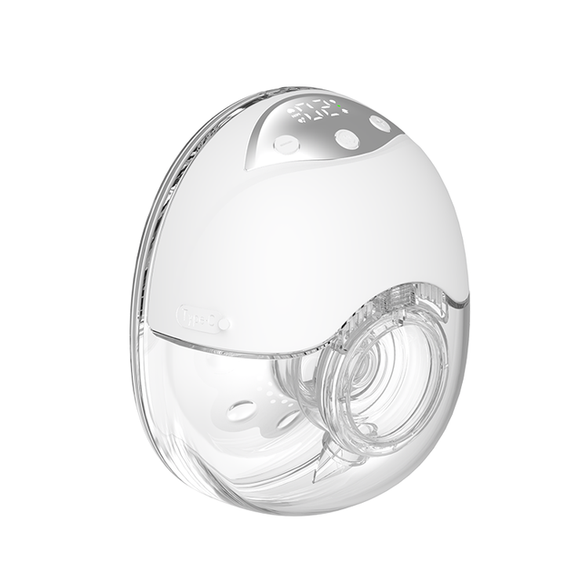 SJNX Electric Wearable Breast Pump Portable Hands-Free Wireless Silicone Petals Model SJNX for Mother