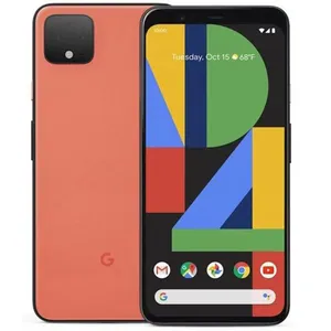 Sıcak satış unlocked orijinal 5.7 inç Android 10 6GB + 64/128GB cep telefonları için google piksel 4 piksel 4xl piksel 4a akıllı cep telefonu