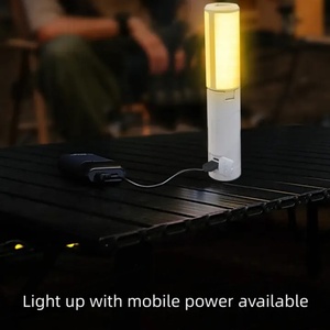 Lampe torche LED rechargeable étanche à lumière puissante, éclairage extérieur, lampe de poche, lampe à crochet pour tente, lampe de secours d'urgence - Product Image 4