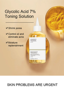 AHA Glycolic Acid Anti-Wrinkle Luxury Facial Toning <b>Solution</b> Exfoliating Moisturizing Face Toner Pore Refining Skin Care 240ml - Product Image 4