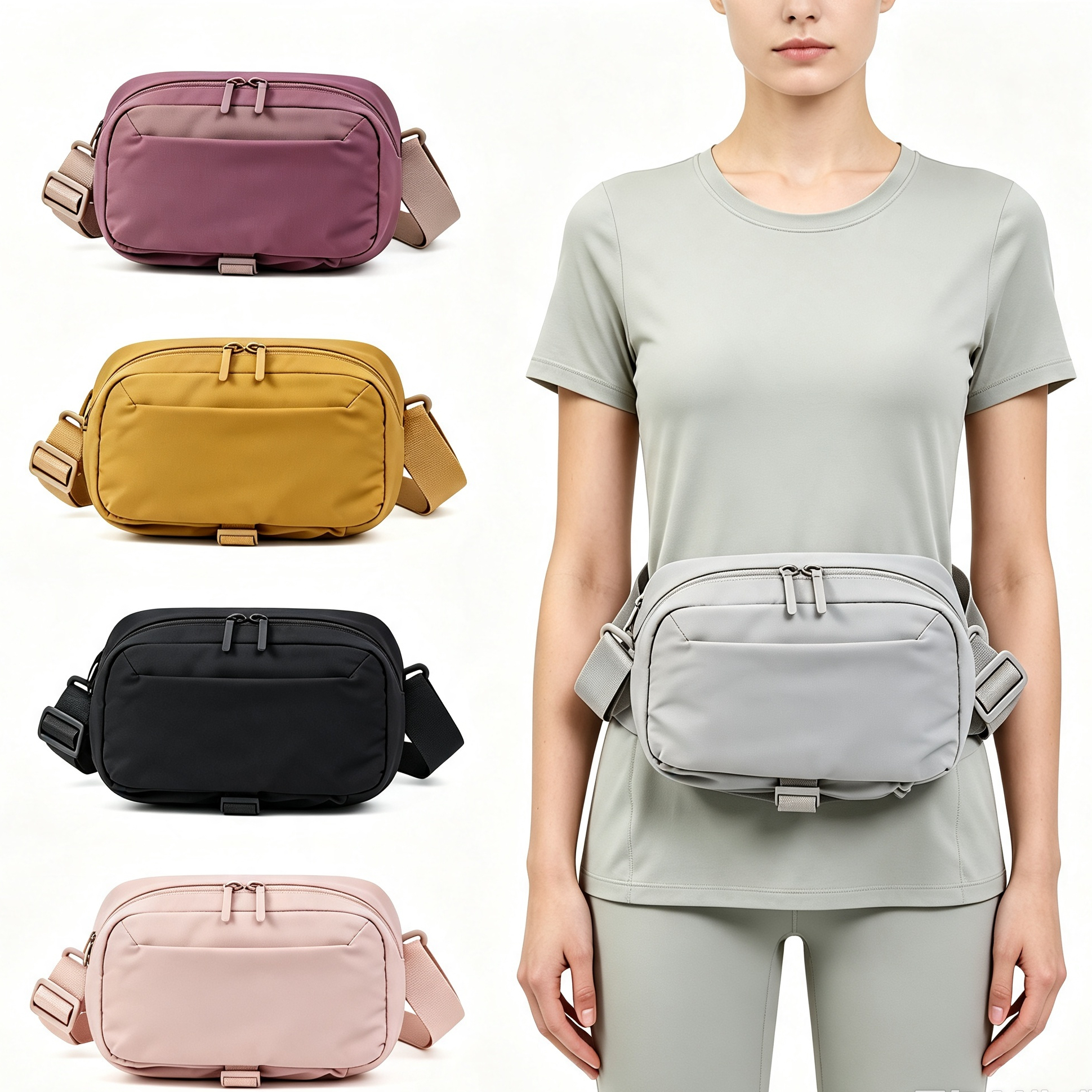 Waterproof Nylon Adjustable Detachable Strap