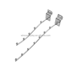 Hot Sale Free Samples Metal <b>Chrome</b> Pegboard <b>Hook</b>/ Price Tag Wire Display <b>Hooks</b> - Product Image 3