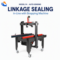 Machine de scellage de cartons F4, scelleuse automatique de cartons, ligne de scellage de cartons, prix de gros direct usine