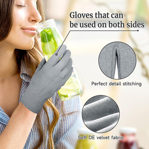 Envoltura de aceite de ricino para manos, guantes de aceite de ricino para artritis de muñeca y túnel carpiano, envoltura de aceite de ricino para manos - Product Image 5