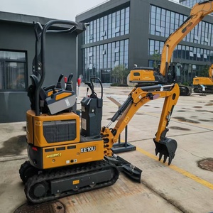Brand new XE10U 1.2 Ton Mini Excavator mini Hydraulic Crawler Excavator used XE10U XE150C XE155D for cheap sale - Product Image 3