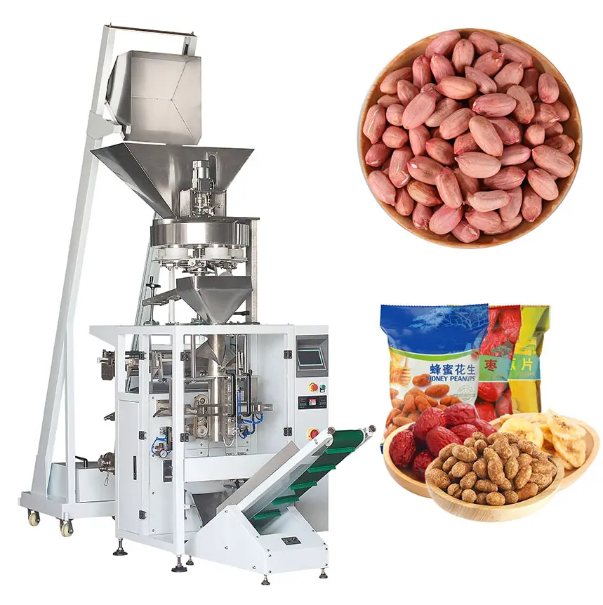 Macchina per il confezionamento di granuli di farina d'avena Snack arachide automatica di pesatura e misurazione