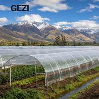 250-300 micron PE plastic tunnelafdekking - UV-bestendige thermische isolatiefolie voor groenten, bloemen en fruit
