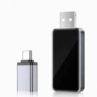 Adaptador inalámbrico 2 en 1 para coche, caja de conversión de cableado a inalámbrico, compatibilidad dual para vehículos iOS y Android