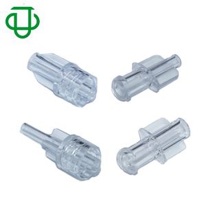 Konektor Tabung Luer Lock Bersayap 2mm 3mm 4mmOD Kateter Medis Transparan PC Luer Lock Jantan Betina Dengan Sayap - Product Image 3