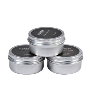 Scarpe in pelle cera lucida 50ml barattolo di latta pasta per scarpe polacco scarpe nere crema pelle Shinning marca WOODSON - Product Image 3