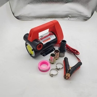 Pompe à carburant électrique portable DC 12V/24V en fonte pour transfert de gazole et kérosène, mini pompe à carburant pour voiture, moto et usage domestique