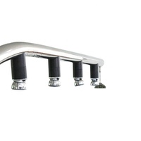 Lit de douche Vichy en acrylique pour hydrothérapie et massage en piscine, avec design moderne et caractéristiques écologiques, pour usage hôtelier