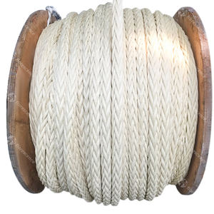 Tali pelembab laut tahan UV tinggi tali 12 untai kepang berwarna Uhmwpe tali penarik untuk kapal dan kapal - Product Image 4