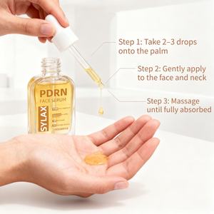 SYLAX 0,5% PDRN Sérum <span class=keywords><strong>ADN</strong></span> de saumon HA+Niacinamide+Squalane Anti-âge Hydratant 30ml - Product Image 3