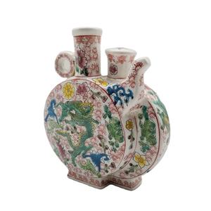 Qualité pas cher <span class=keywords><strong>prix</strong></span> Kangxi année <span class=keywords><strong>aiguière</strong></span> ameublement rétro famille rose ornements vase en porcelaine antique pour collection antique - Product Image 2