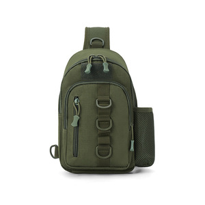 Cycling Bag 4L Khaki Shoulder Strap Portable Outdoor Sports Crossbody Bag - Product Image 5