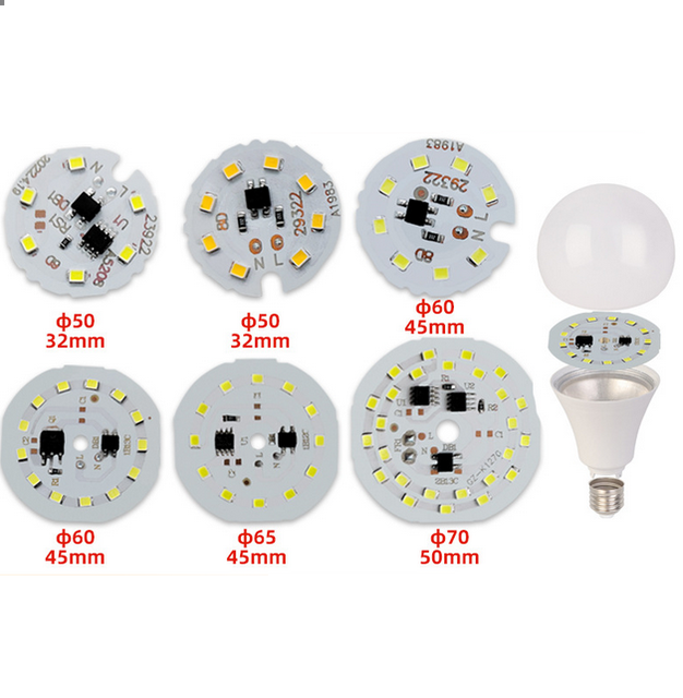 Wholesale SMD Globe LED DOB Bulb SKD Parts 12W 15W 18W 9W Driver on Board OEM Aluminum Made in Vietnam