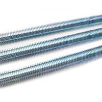 Barre de renforcement suspendue en acier au carbone galvanisé entièrement fileté pour suspension de plafond et support structurel (vente en gros)