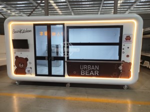 China Coffee Fully Equipped Restaurant Mobile <b>Kitchen</b> Equipment Pizza Electric Food Truck - Product Image 5