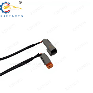 Otomatik Su Geçirmez 2 Pinli Sızdırmaz Kablo Demeti Fişi, Red Flag Spade Terminali Güç Uzatma Kablosu (Deutschlar için) - Product Image 5
