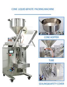 Machines d'emballage automatiques multifonctions pour miel visqueux et liquides - Product Image 2