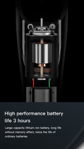 पेशेवर निविड़ अंधकार कुत्तों पालतू कतरनी बिजली पालतू जानवर बाल कटवाने के लिए घरेलू बाल कतरनी शेवर - Product Image 4