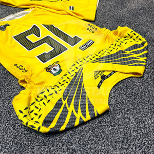 Concevez votre propre uniforme de football américain personnalisé avec un matériau en polyester léger et respirant, uniforme américain respectueux de l'environnement - Product Image 2