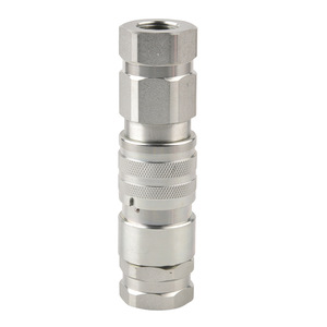 Coupleur rapide à face plate de 1/4 pouce 35 Mpa pour outils hydrauliques, vérins rapides et équipements de levage - Product Image 3