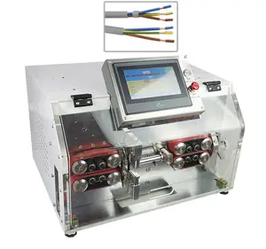 VIDEO Fully automatic cable wire cut strip machine