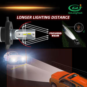 Giallo limone ghiaccio blu M2S 50W Golongtech 20000lm lampadine fendinebbia luce led C6 H8 fendinebbia auto - Product Image 5