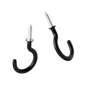 Màu đen trắng nhựa cup Mắt Trần Hooks Wall Mount sắt vít-<span class=keywords><strong>in</strong></span> treo móc lưu trữ cho tủ quần áo tủ quần áo - Product Image 4