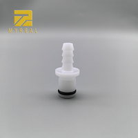 Connecteur mâle en acétal CPC 1/4'' à raccord rapide, accouplement à disque en plastique