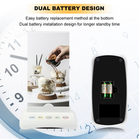 Transmetteur de bouton d'appel clavier sans fil, avec porte-menu, système de commande pour organiser les appels au serveur ou table de restaurant