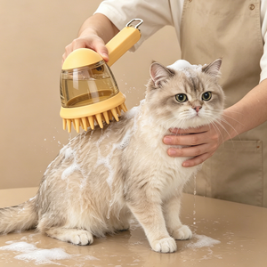 Spazzola in Silicone EversoulPet <span class=keywords><strong>per</strong></span> Shampoo e Bagno <span class=keywords><strong>per</strong></span> Animali Domestici con Dispenser di Sapone, Scrubber Morbido <span class=keywords><strong>per</strong></span> Massaggio <span class=keywords><strong>per</strong></span> Cani e <span class=keywords><strong>Gatti</strong></span> - Product Image 2