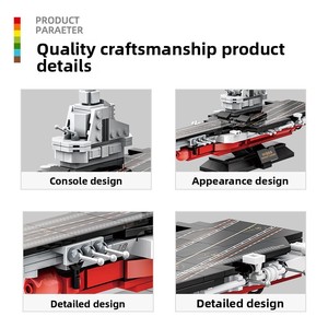 Bloques de Construcción, Piezas Pequeñas, Ladrillos Compatibles, Barco de Guerra Oceánico, Segunda Guerra Mundial, Juguete Educativo, Barcos, Nave Marítima - Product Image 3