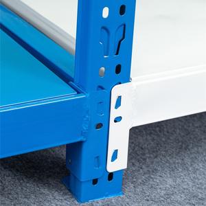 Étagères de stockage d'entrepôt à 5 niveaux faciles à assembler, à vis, légères, protection contre la corrosion, capacité de 200 kg/niveau - Product Image 2