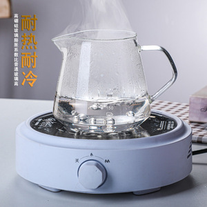 Carafe à café en verre pour service en gros, avec filtre, pour usage domestique, supporte l'impression de logo personnalisé, résistante au froid et à la chaleur - Product Image 5