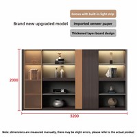Meuble de classement de bureau en bois moderne et minimaliste, très demandé, avec rangement mobile, fabriqué en Chine - Sans tiroirs, usage commercial